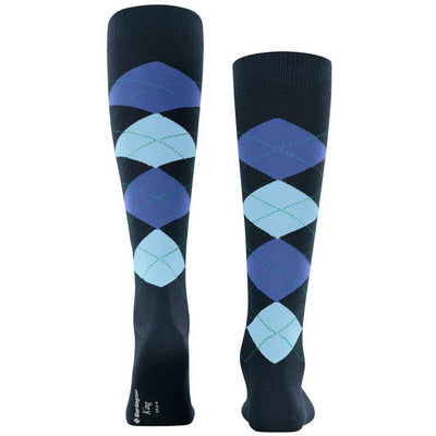 Burlington Blue King Knee High Sock