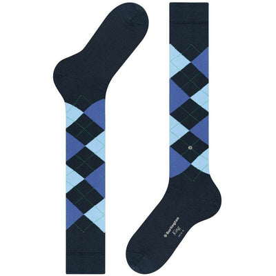 Burlington Blue King Knee High Sock