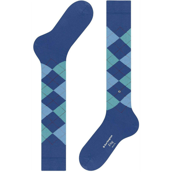 Burlington Blue King Knee High Socks