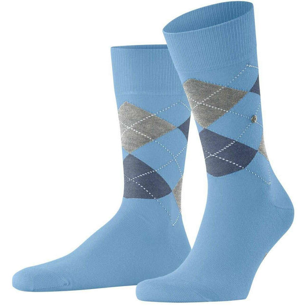Burlington Blue King Socks