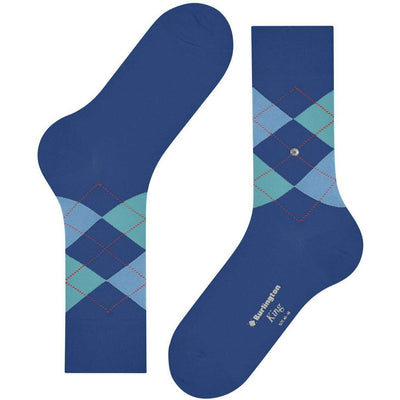 Burlington Blue King Socks