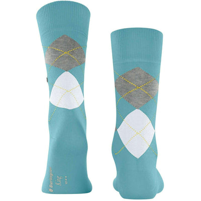 Burlington Blue King Socks
