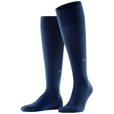 Burlington Blue Leeds Knee High Socks