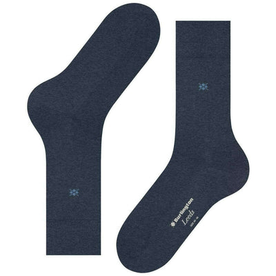 Burlington Blue Leeds Socks