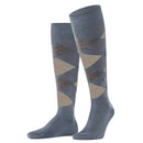Burlington Blue Manchester Knee High Socks