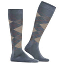 Burlington Blue Manchester Knee High Socks