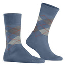 Burlington Blue Manchester Socks