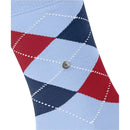 Burlington Blue Manchester Socks