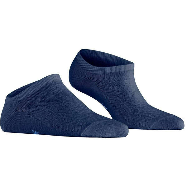 Burlington Blue Merseyside Trainer Socks