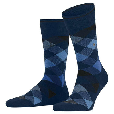 Burlington Blue Newcastle Socks