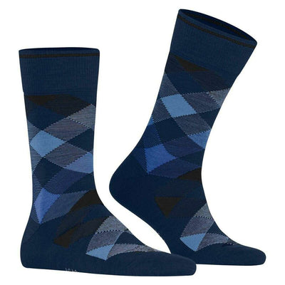 Burlington Blue Newcastle Socks