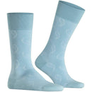 Burlington Blue Paisley Socks