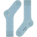 Burlington Blue Paisley Socks