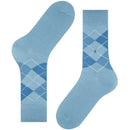 Burlington Blue Preston Socks