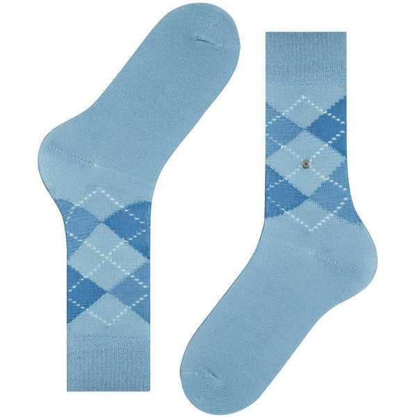 Burlington Blue Preston Socks