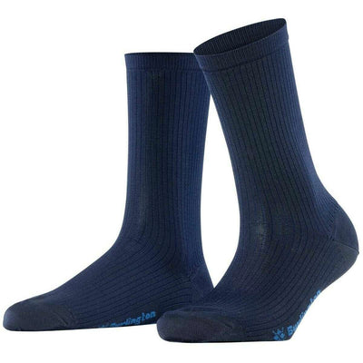 Burlington Blue Princess Street Socks