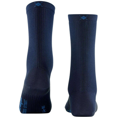 Burlington Blue Princess Street Socks