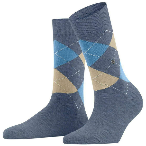 Burlington Blue Queen Socks
