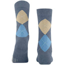 Burlington Blue Queen Socks