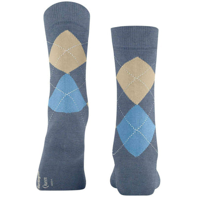 Burlington Blue Queen Socks