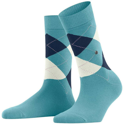 Burlington Blue Queen Socks