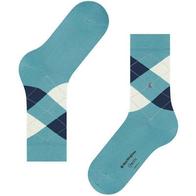 Burlington Blue Queen Socks