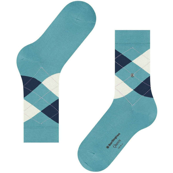 Burlington Blue Queen Socks