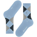Burlington Blue Rib Court Socks