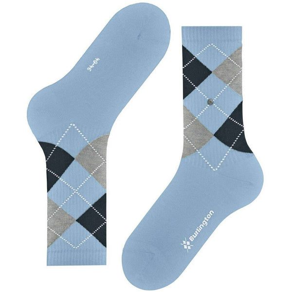 Burlington Blue Rib Court Socks