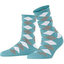 Burlington Blue Sandy Short Socks