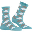 Burlington Blue Sandy Short Socks