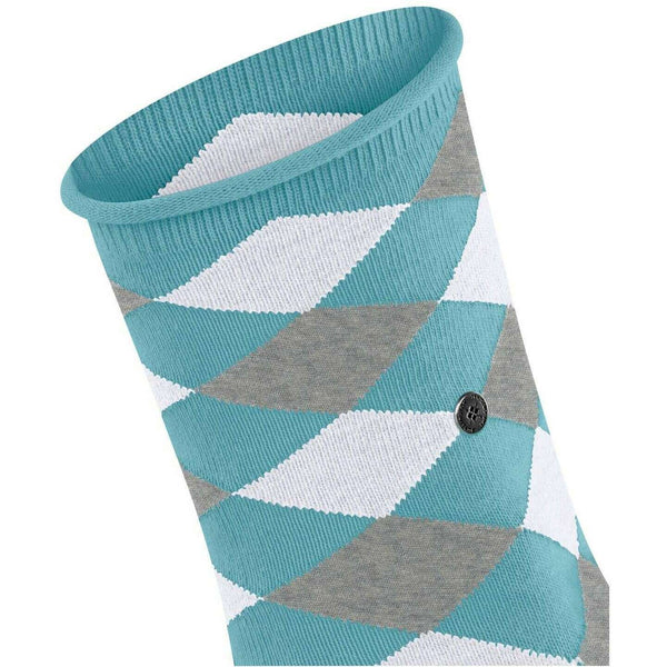 Burlington Blue Sandy Short Socks