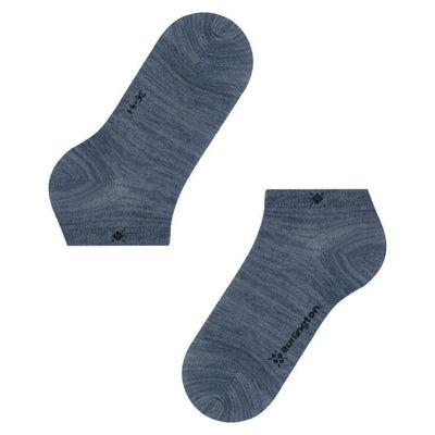Burlington Blue Soho Vibes Socks