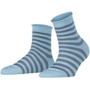 Burlington Blue Swansea Short Socks
