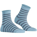 Burlington Blue Swansea Short Socks