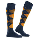 Burlington Blue Whitby Knee High Socks