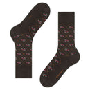 Burlington Brown Car Socks