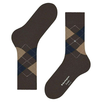 Burlington Brown Dundee Socks