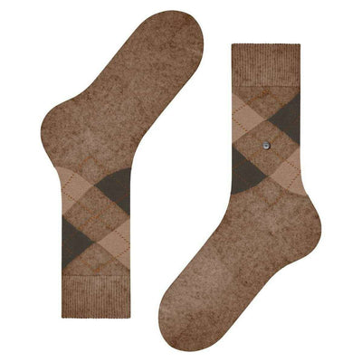 Burlington Brown Dundee Socks