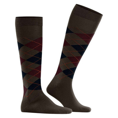 Burlington Brown Edinburgh Knee High Socks