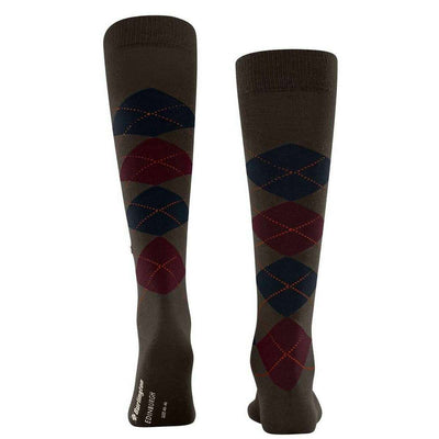 Burlington Brown Edinburgh Knee High Socks