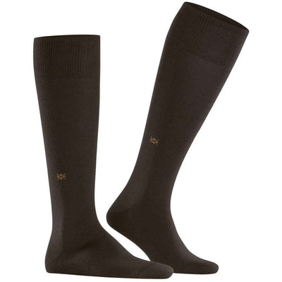 Burlington Brown Leeds Knee High Socks