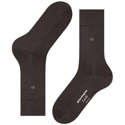 Burlington Brown Leeds Socks
