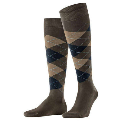 Burlington Brown Manchester Knee High Socks