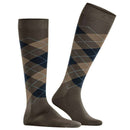 Burlington Brown Manchester Knee High Socks