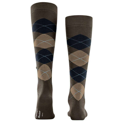 Burlington Brown Manchester Knee High Socks