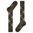 Burlington Brown Manchester Knee High Socks