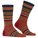 Burlington Brown Stripe Socks