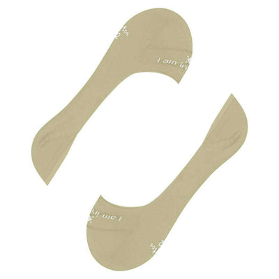Burlington Cream Aberdeen No Show Socks