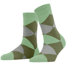 Burlington Green Bonnie Short Socks